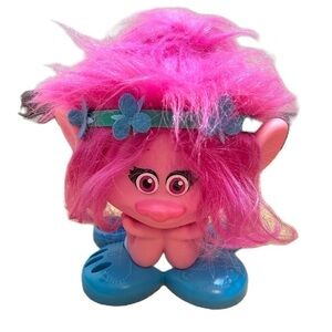 Trolls Poppy Styling Head Pink Kids Toy Blue